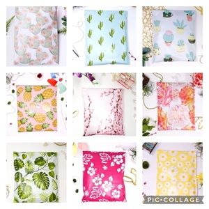 100 (10 x 13) poly mailers- designs mix